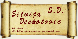 Silvija Despotović vizit kartica